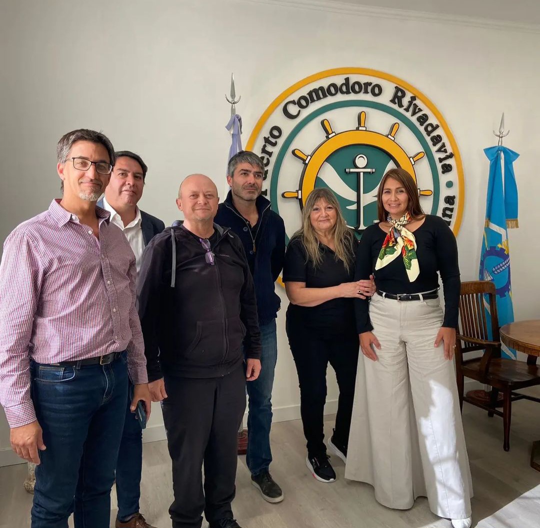 Visita a Comodoro Rivadavia de la Directora UEPP Dr. Gisela Silva